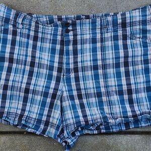 Sonoma Plaid Shorts Size 18W